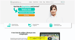 Desktop Screenshot of emprestimo.org